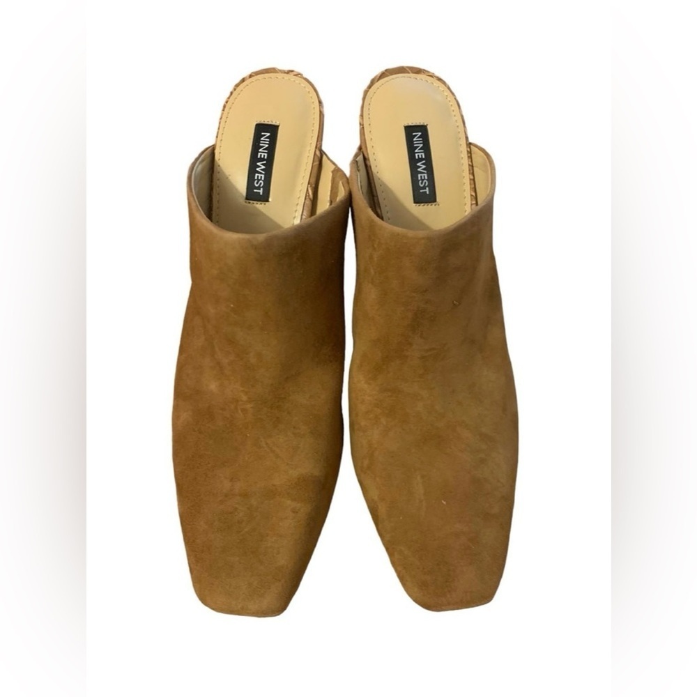 Women’s Nine West Ariane Pumps / Mules, color cognac / brown, size 11, NWOT - Picture 7 of 7